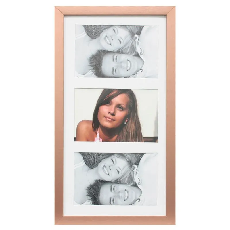 Painel para Fotos Kapos Insta Triplo 68885 - 10x15 cm Cobre