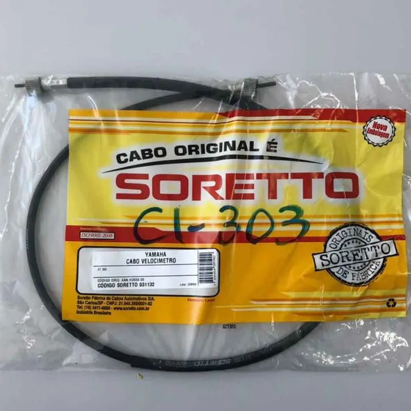 Cabo Velocímetro Dt 200 - Soretto