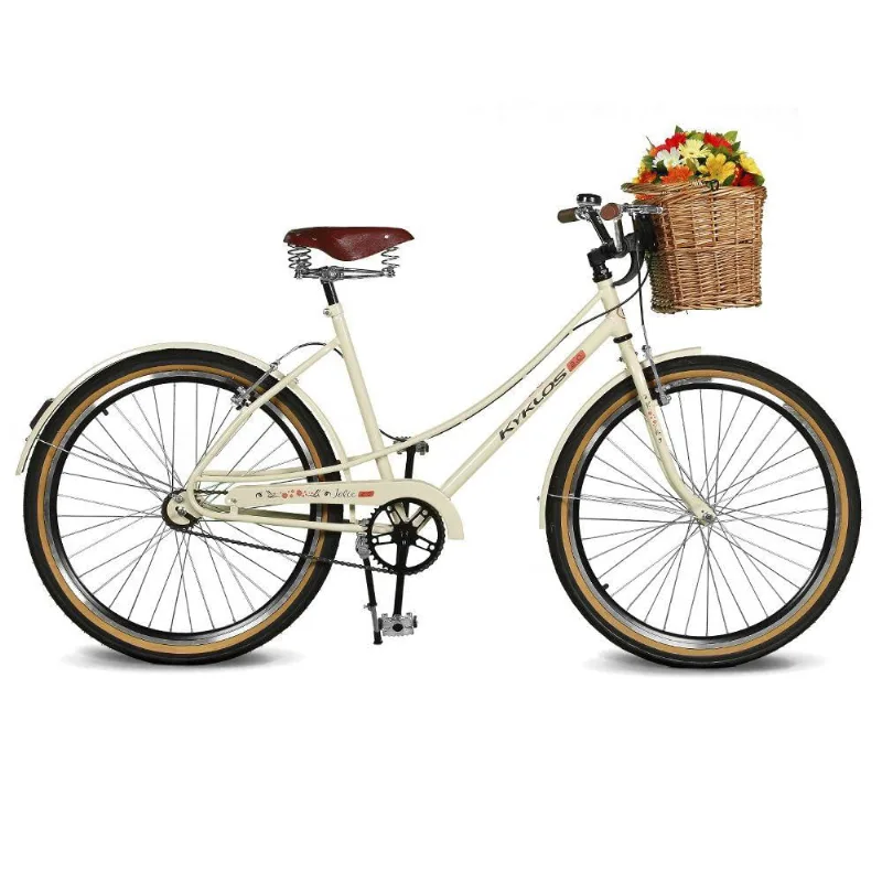 Bicicleta Aro 26 Jolie 2.0 Bege Kyklos