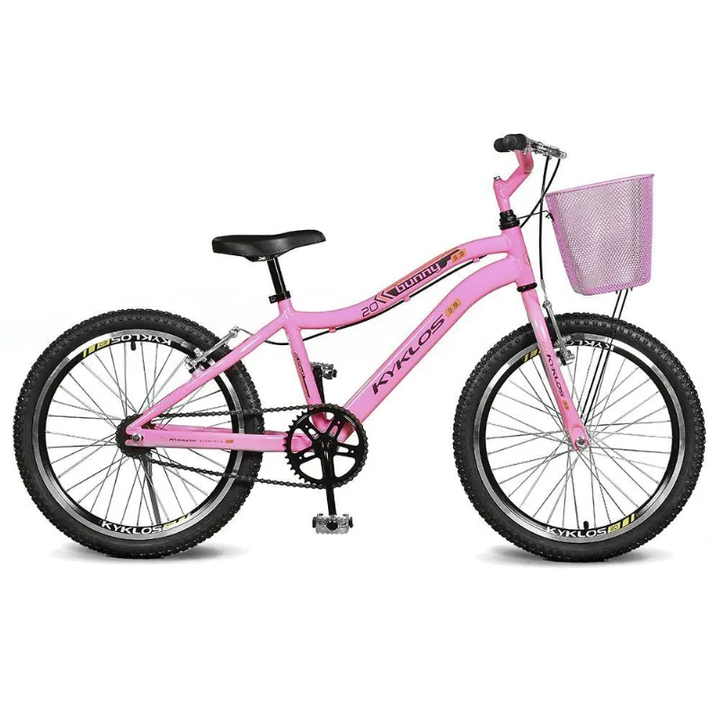 Bicicleta Kyklos Aro 20 Bunny 3.9 A-36 Rosa