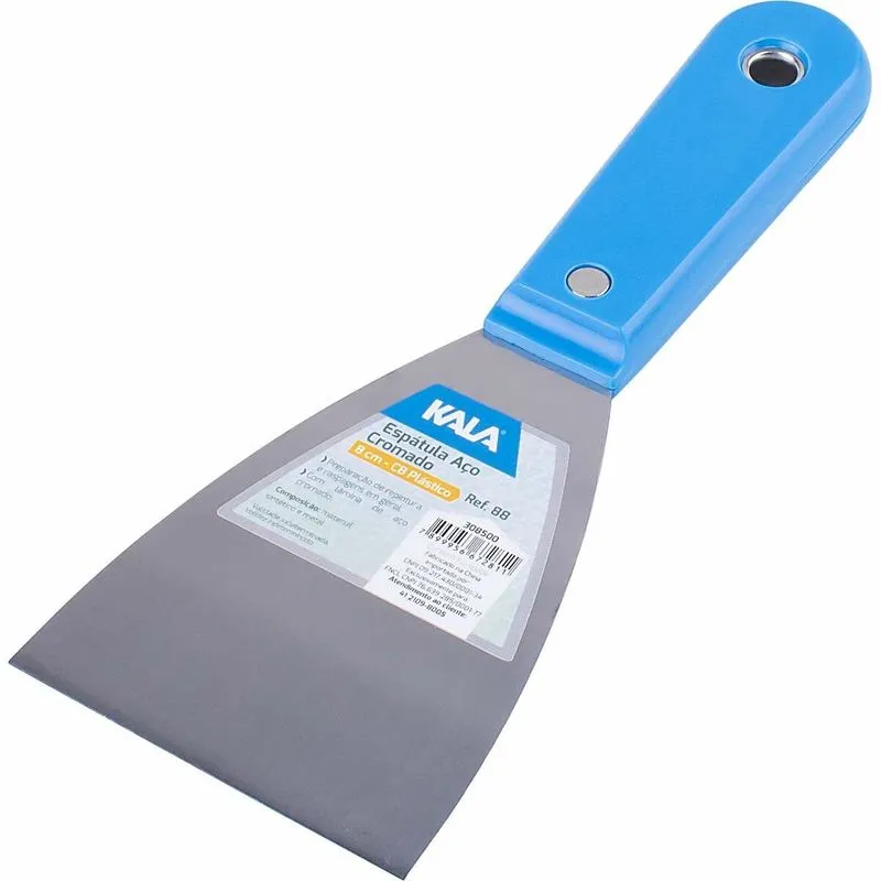 ESPATULA ACO CROMADO 8 CB PLASTICO 88
