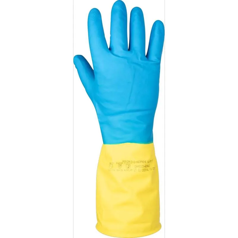 Luva Neoprene Latex Modelo Flocada com 8" Slim da Kala