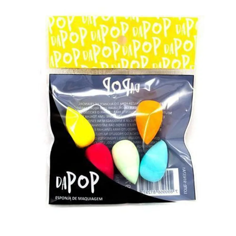 Mini Esponja P/ Maquaigem 5 Pcs Dapop Hb97437