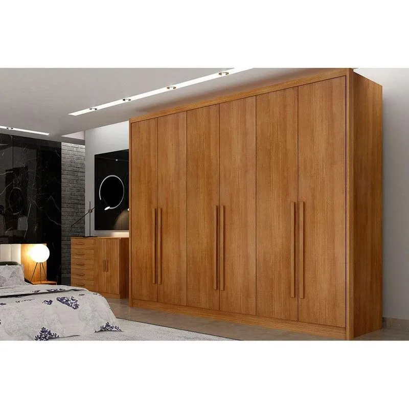 Guarda Roupa 6 Portas 8gv Himalaia N. Horizonte Cumaru
