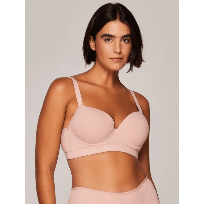 Sutiã Básico Meia Taça em Microfibra Plus NUDE 44
