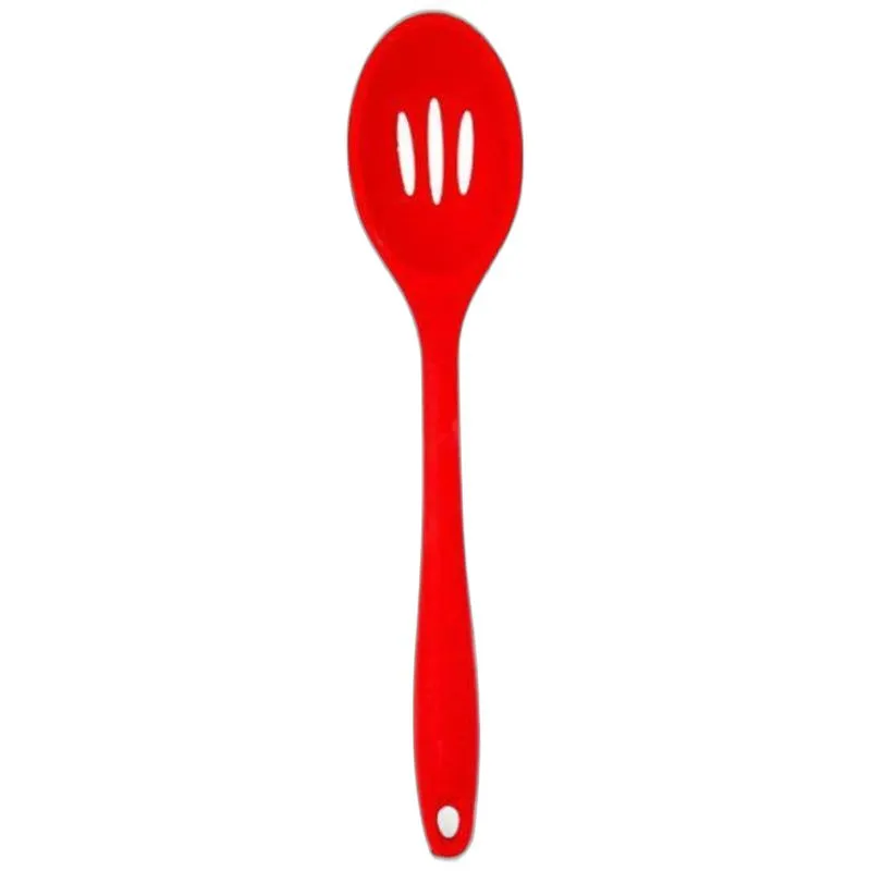 Colher Vazada De Silicone Com Furo Passante - Ad