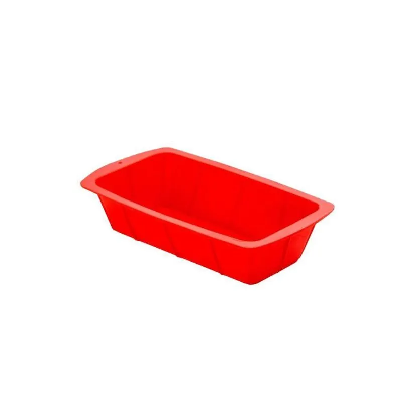 Forma De Silicone Retangular Para Bolo - Ad