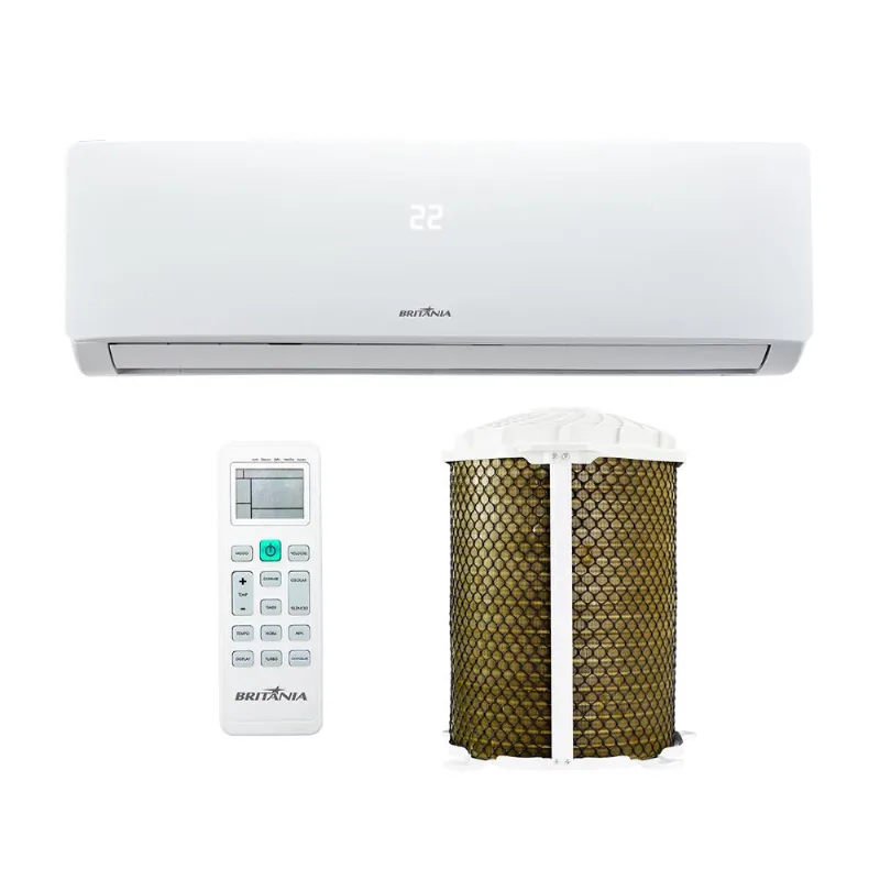 Ar Condicionado Split Britânia Hi Wall 12.000 BTU/h Frio Bifásico Branco BAC12000TFM12 - 220V
