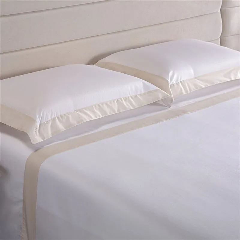 Jogo de Cama 200 Fios Hotel Colors Queen Marfim