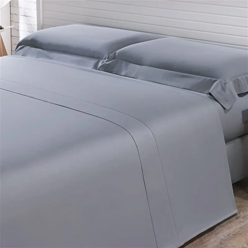 JOGO DE CAMA 270 FIOS CASAL CINZA