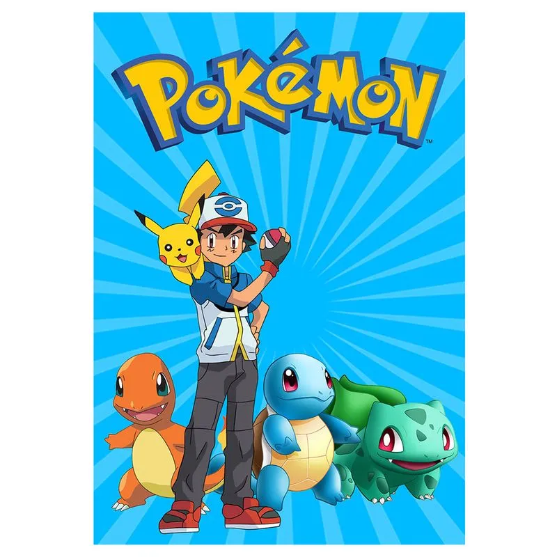 Poster Pokémon 30x43 - 1 Unidade
