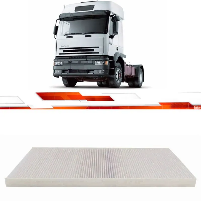 FC6600 FILTRO CABINE AROMATIZADO IVECO HD380 CURSOR 13 F3BE0681G 08/2005 EM DIANTE HD450 E 38 CUROR