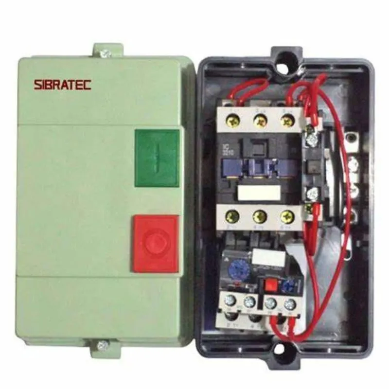 Chave Painel Partida Direta 5cv/5hp 220v Monofásico
