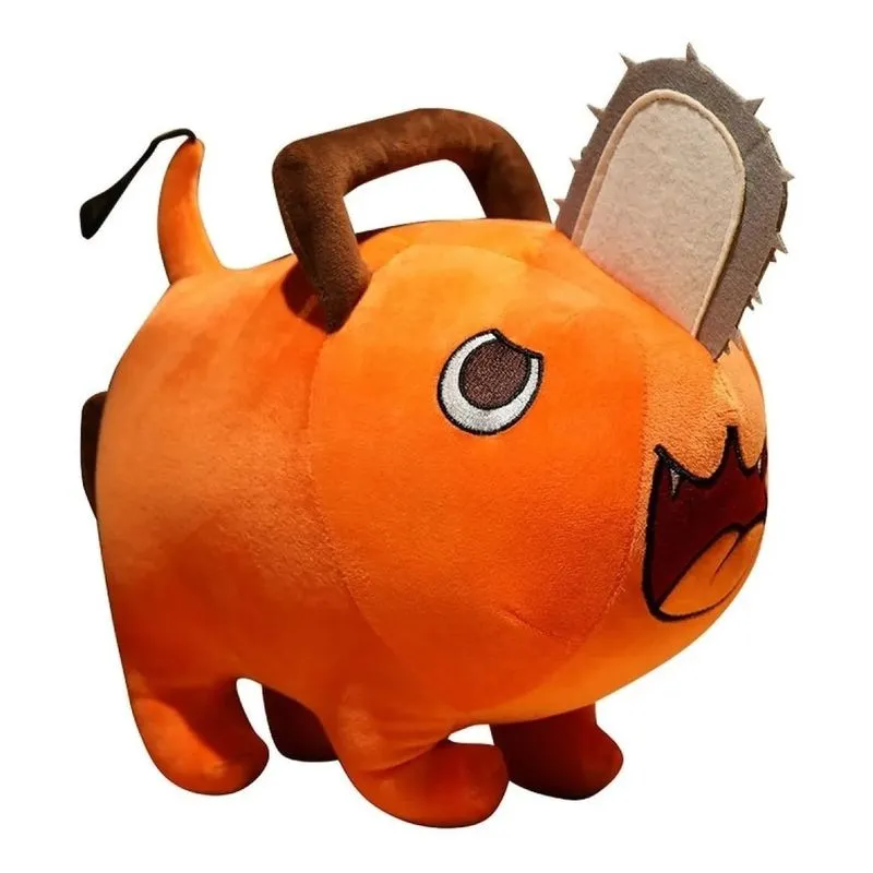 Boneco Chainsaw Man Pelúcia Brinquedo Anime Pochita