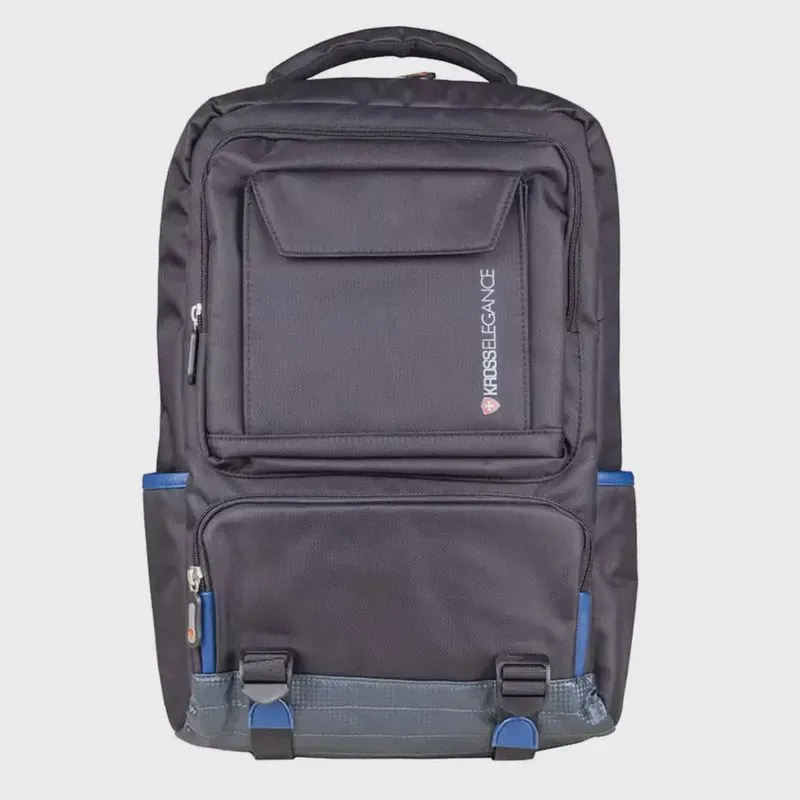 Mochila notebook kross confort KE-BPM25 15.6 preto/azul