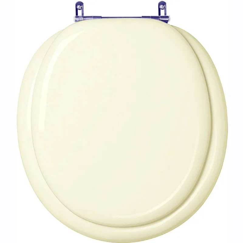 Assento Sanitario Almofadado Convencional Oval Marfim Para Vaso Fiori