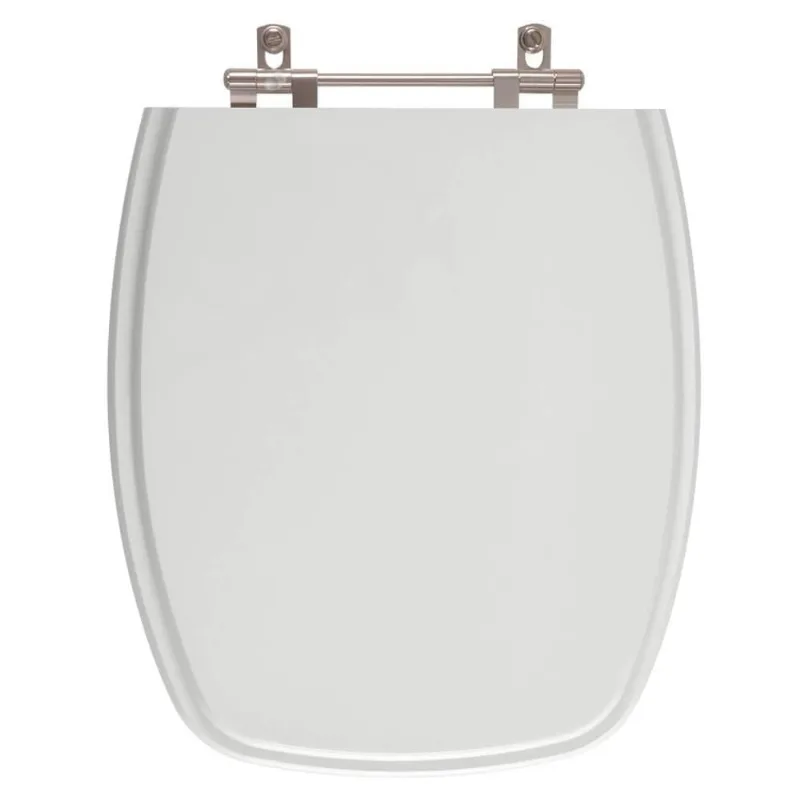 Tampa De Vaso Primula Plus Cinza Claro Para Bacia Fiori
