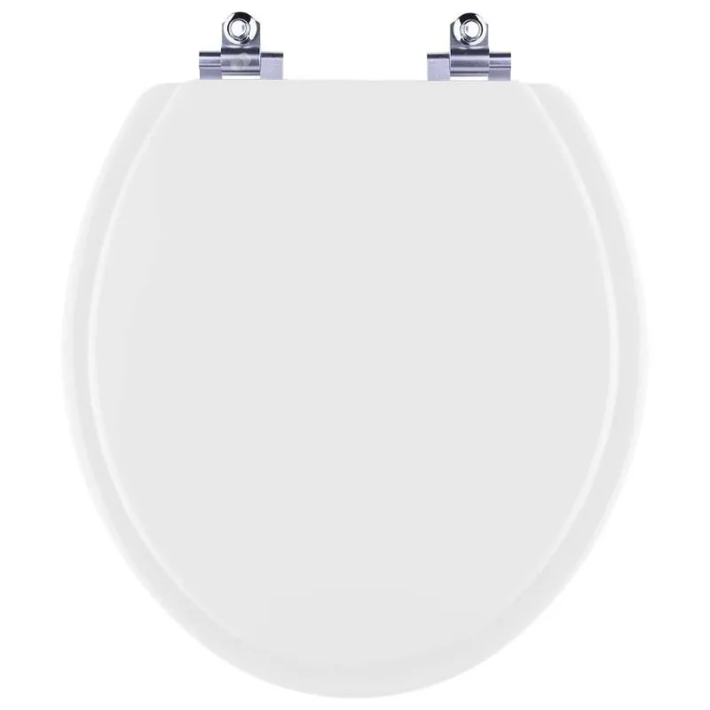 Assento Sanitário Laqueado Soft Close Atlantis Branco Para Vaso Belize
