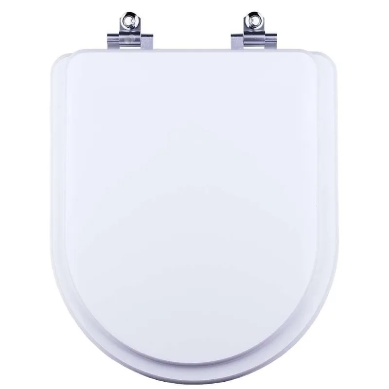 Assento Sanitário Laqueado Soft Close Montezzi Branco Para Vaso Belize