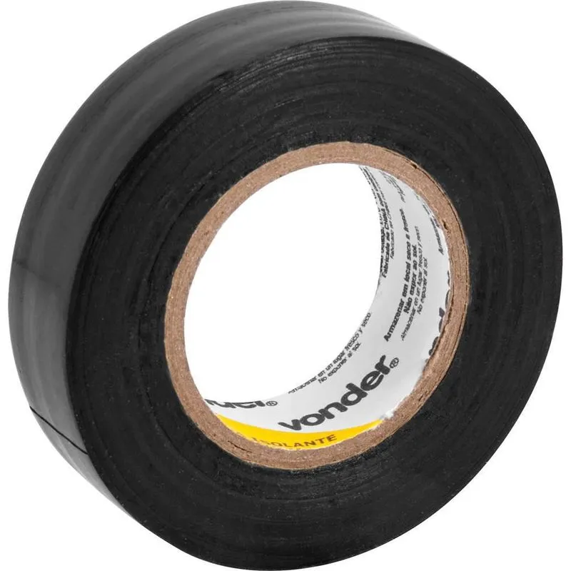 Kit 30 Fita Isolante Antichama 19mmx20m Preta Vonder