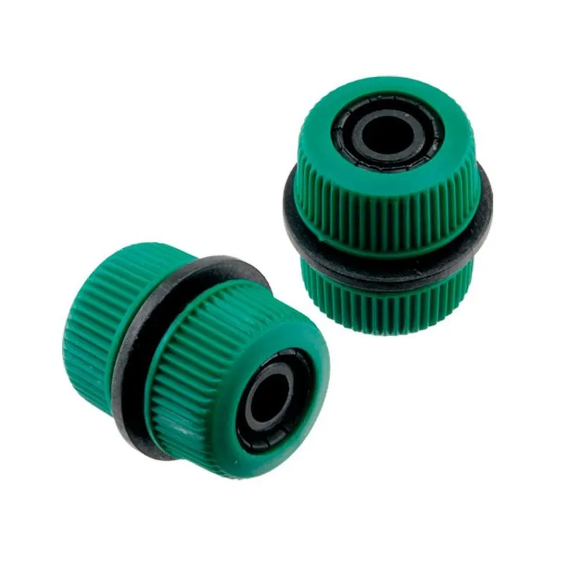 Kit 3 Reparo / Emenda Para Mangueira Plástico Verde 1/2''