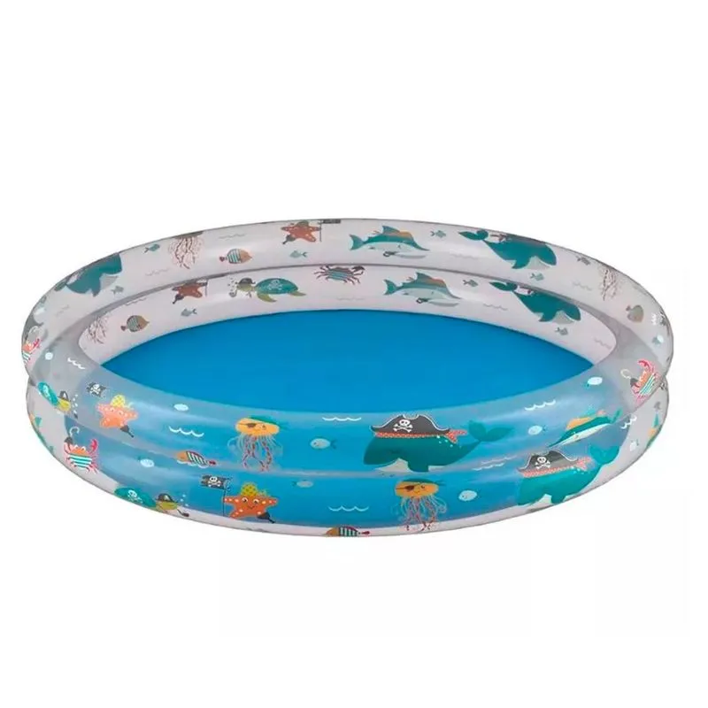 Piscina Infantil Redonda Azul 180L - Mor