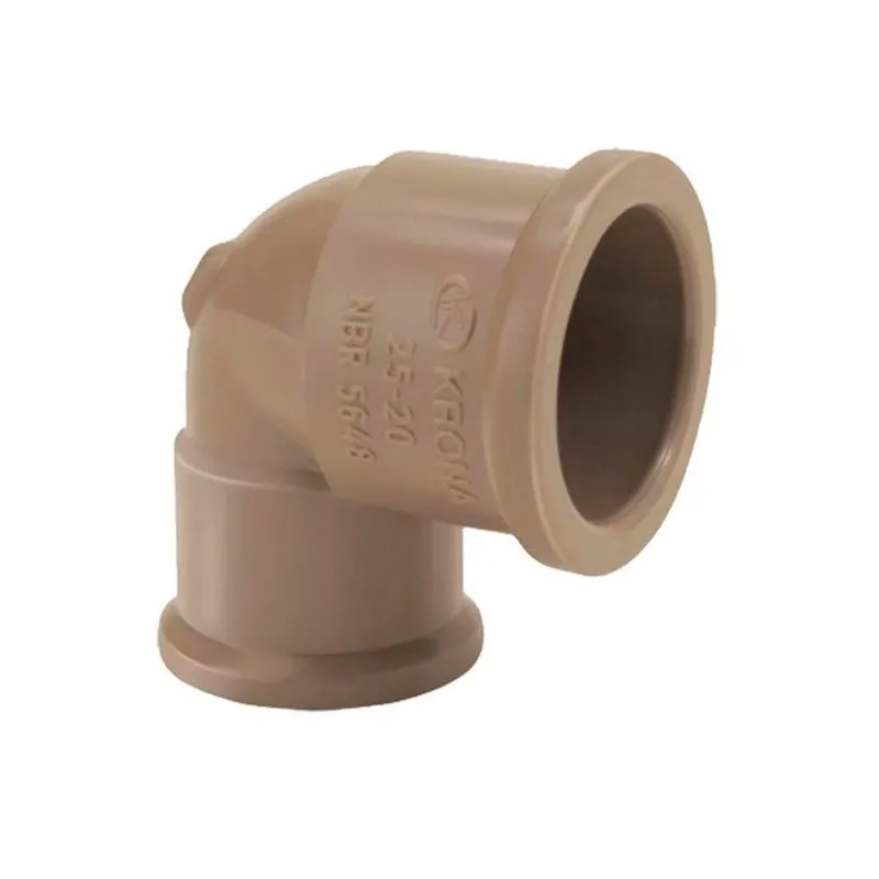 Kit 11 Joelho 90º De Redução Soldável Marrom 32x25mm - Krona