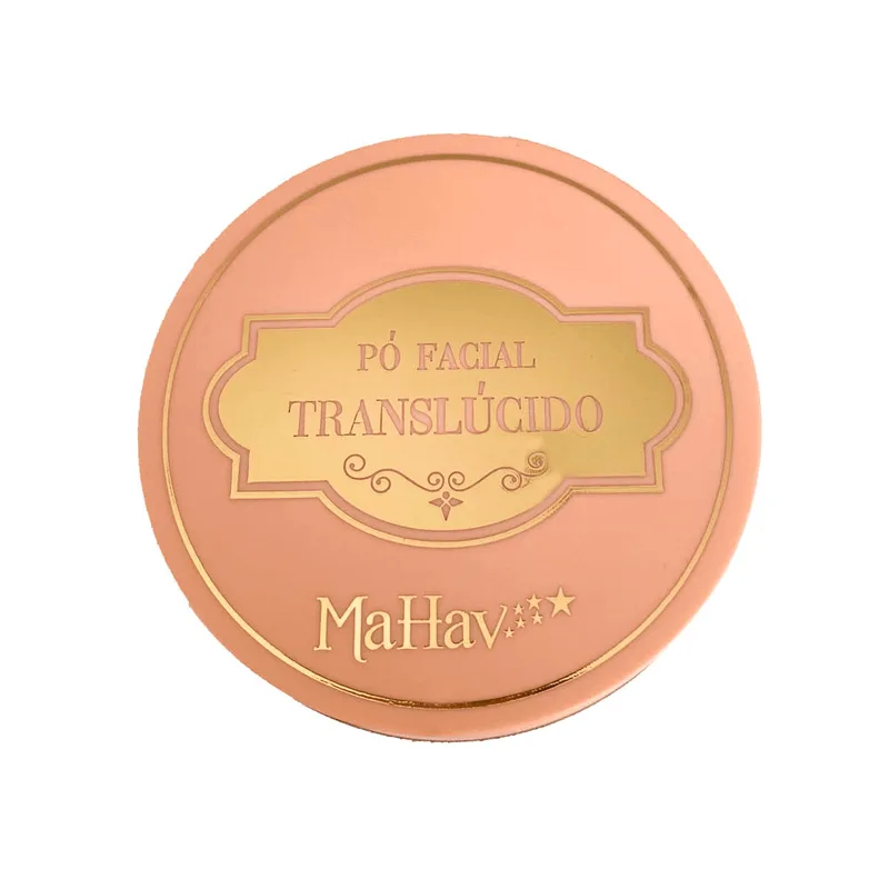 Pó Facial Translúcido Mahav Banana