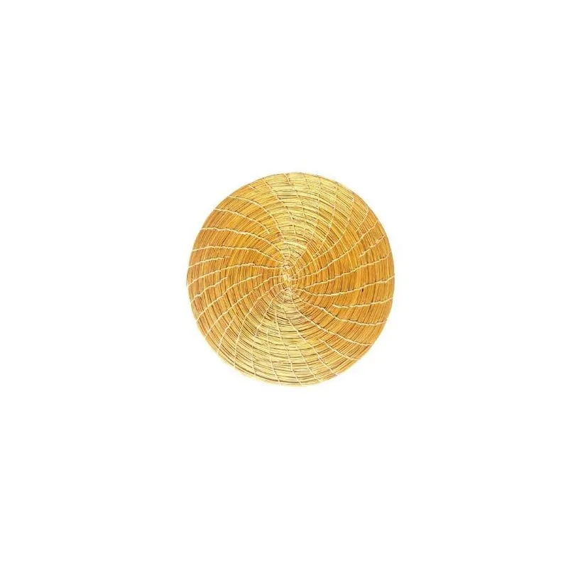 Porta Copo Em Capim Dourado Tradicional
