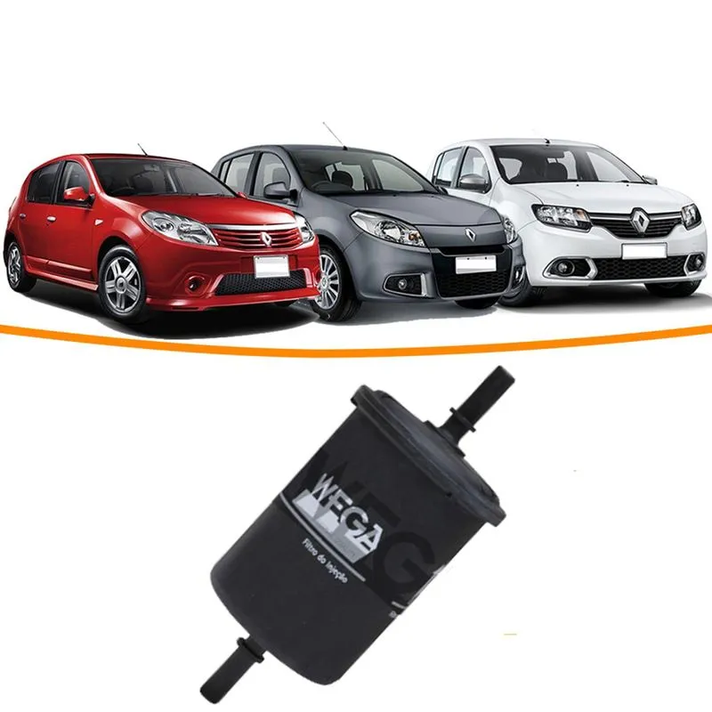 Filtro Combustivel Renault Sandero Hi Flex 1.0 16V 78 CV 2007 a 2018