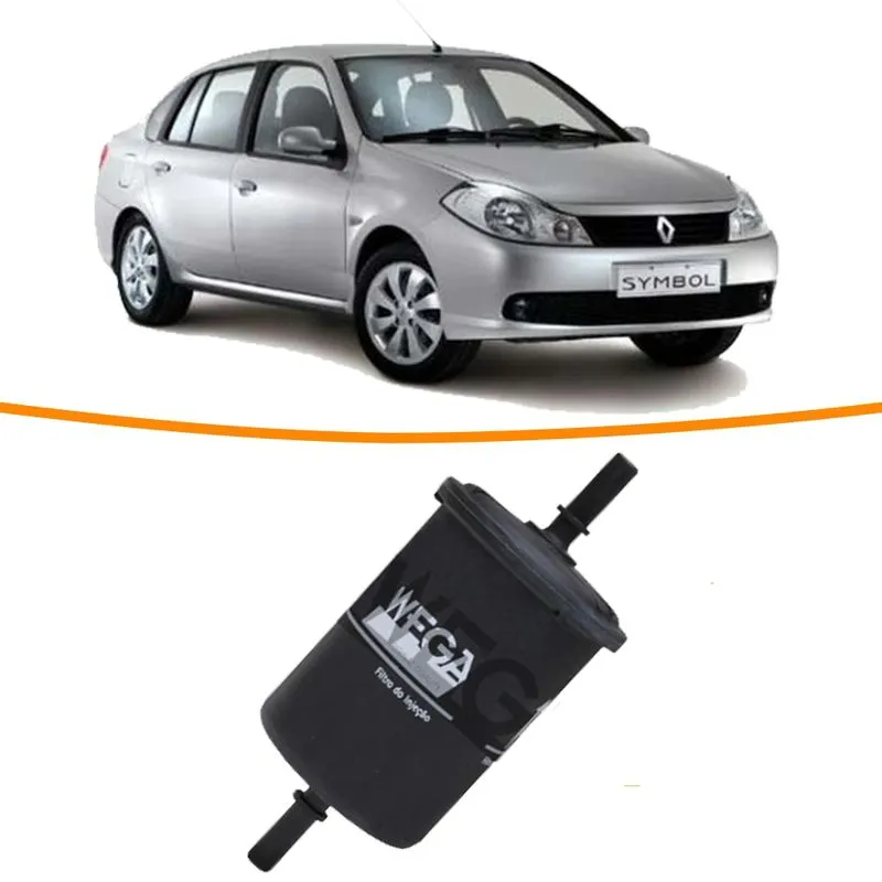 Filtro Combustivel Renault Symbol Flex 1.6 16V 115 CV 2009 a 2012