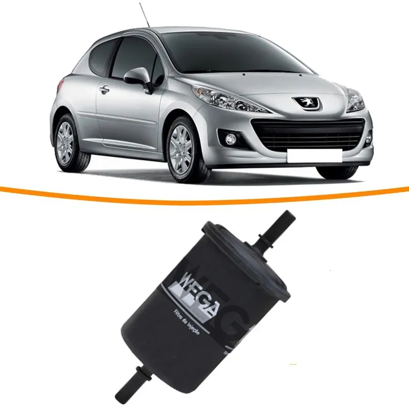 Filtro Combustivel Peugeot 207 Flex 1.4 8V 82 CV 2009 a 2015