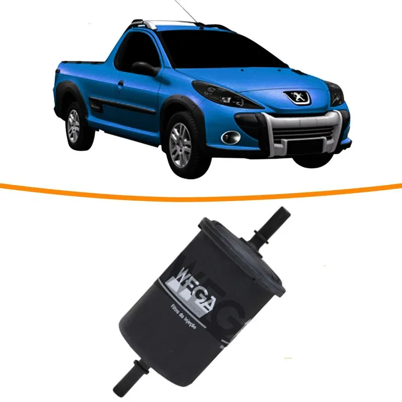 Filtro Combustivel Peugeot Hoggar Flex 1.4 16V 82 CV 2010 a 2012