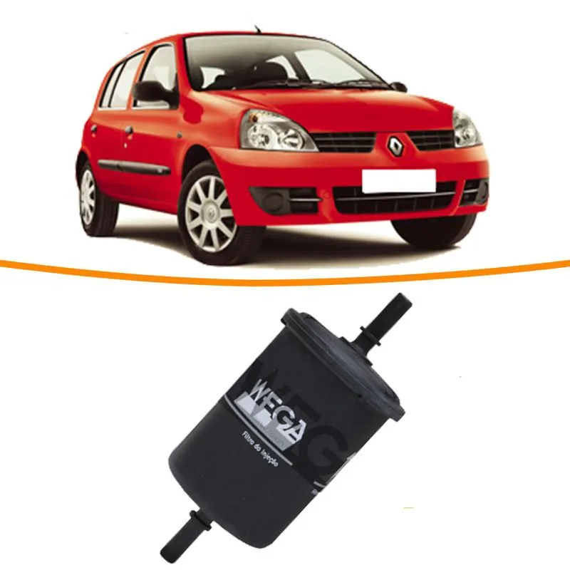 Filtro Combustivel Renault Clio Hi Flex 1.0 16V 77 CV 2005 a 2012