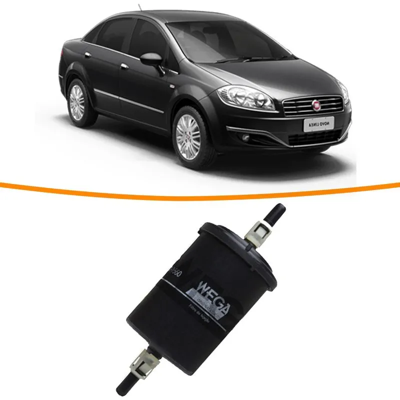 Filtro de Combustivel Fiat Linea 1.8 16V 132 CV 2011 a 2017