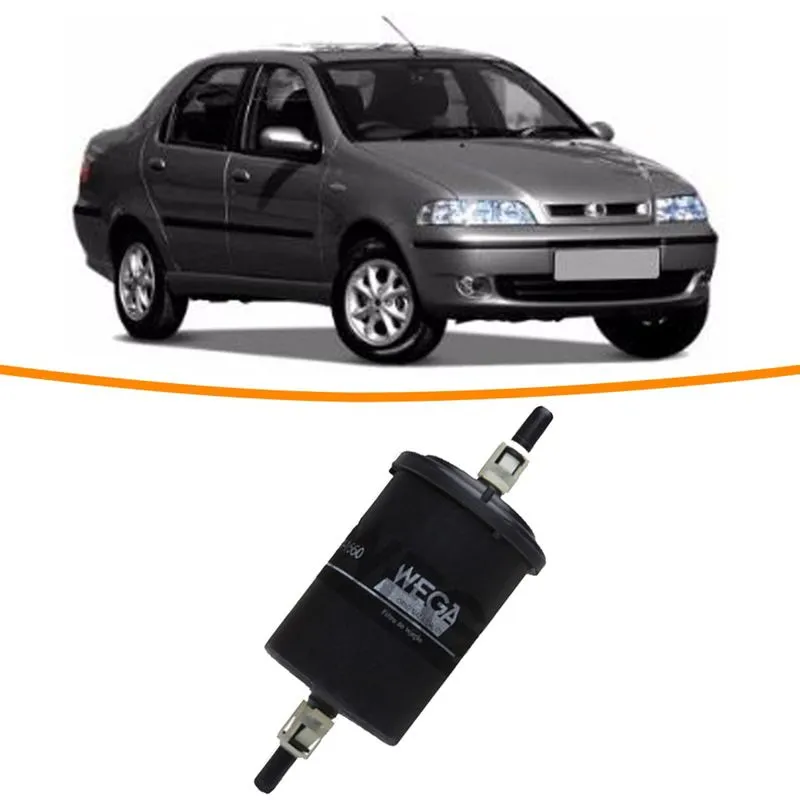 Filtro de Combustivel Fiat Siena 1.6 16V 106 CV 2000 a 2001