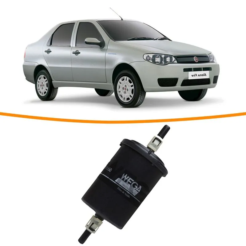 Filtro de Combustivel Fiat Siena 1.3 8V 71 CV 2004 a 2005