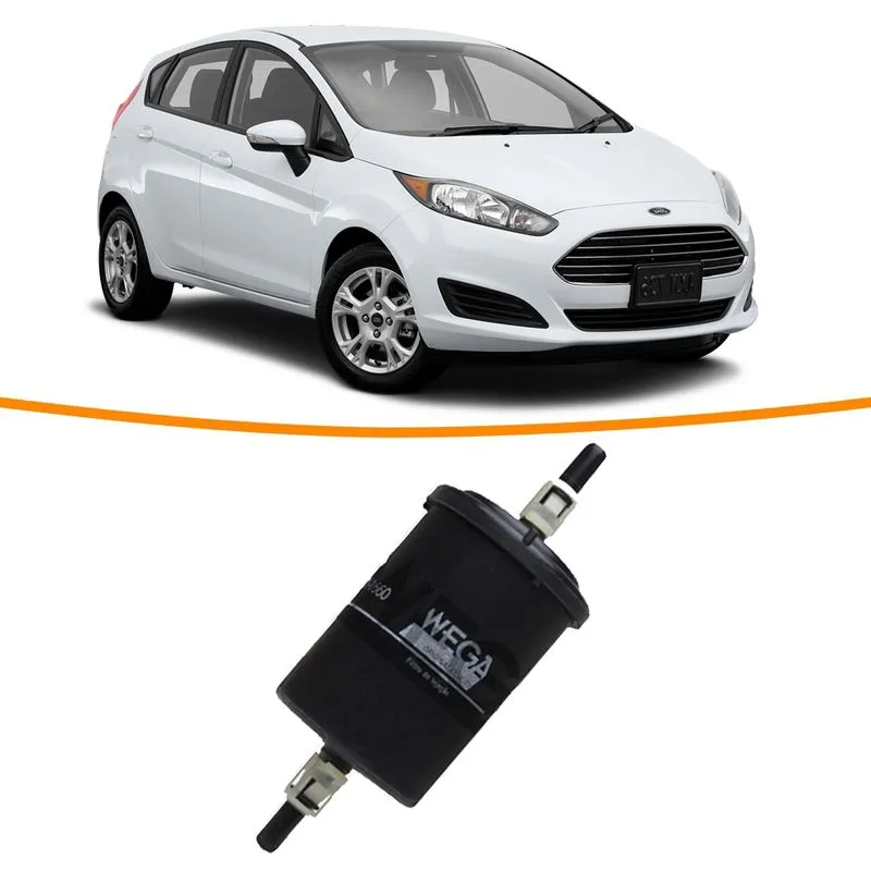Filtro de Combustivel Ford Fiesta Sigma 1.6 16V 2010 a 2015