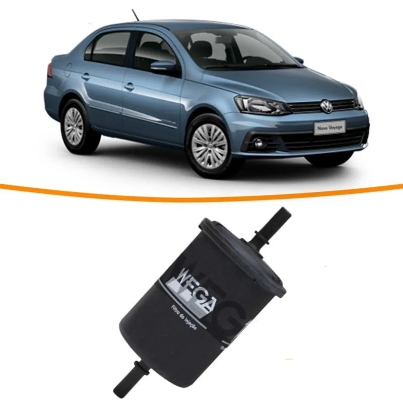 Filtro Combustivel VW Voyage 1.6 8V Total Flex 104 CV 2016 a 2018