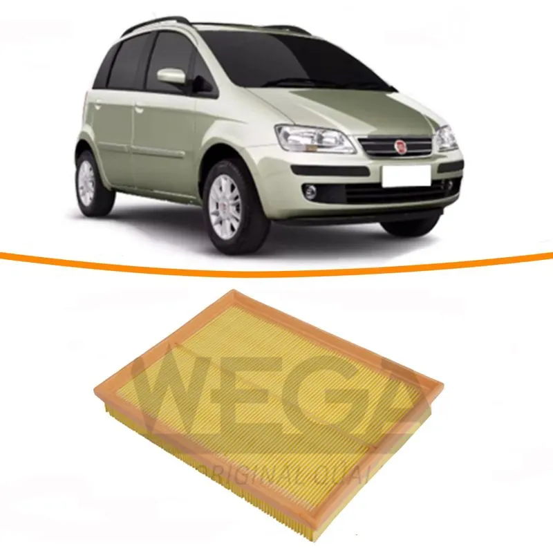 Filtro Ar Motor Fiat Idea Flex 1.8 16V 114 CV 2005 a 2010