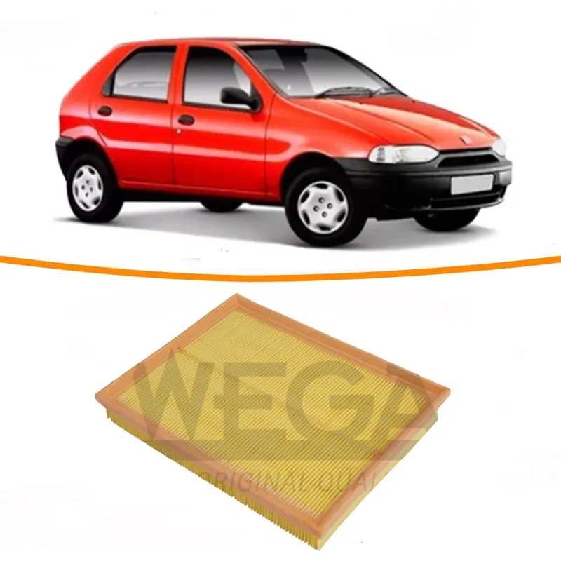 Filtro Ar Motor Fiat Palio 1.0 8V 61 CV 1996 a 1999