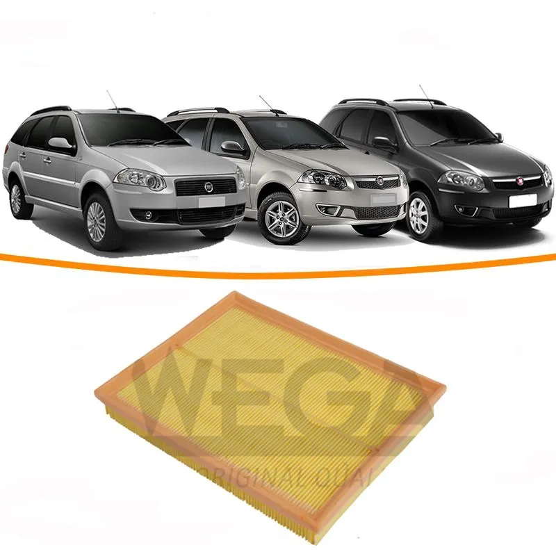 Filtro Ar Motor Fiat Palio Weekend Evo Flex 1.4 8V 80 CV 2010 a 2018