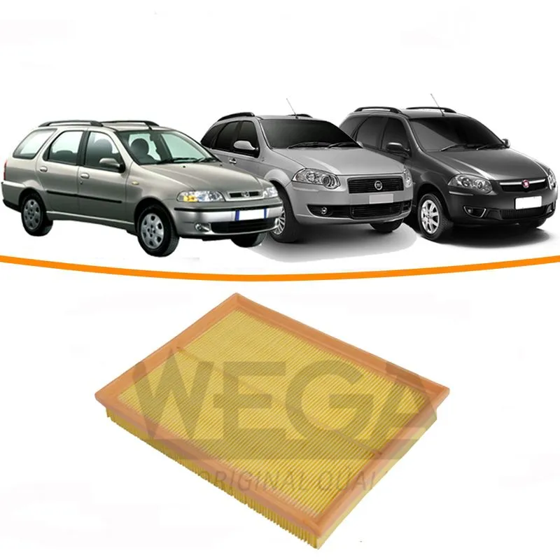 Filtro Ar Motor Fiat Palio Weekend Flex 1.8 8V 114 CV 2004 a 2018