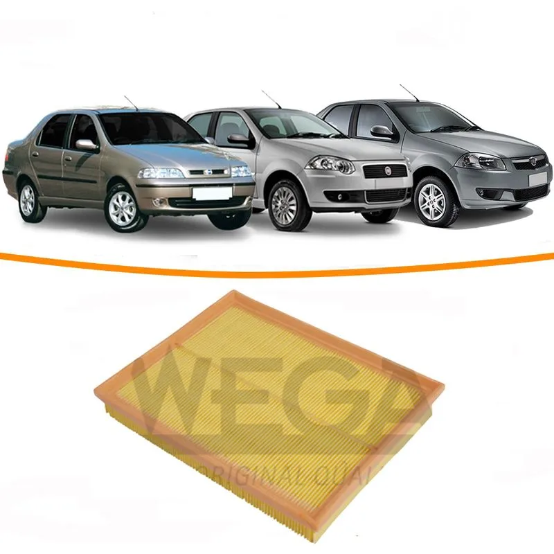 Filtro Ar Motor Fiat Siena Flex 1.8 8V 114 CV 2004 a 2016