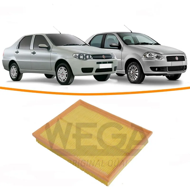 Filtro Ar Motor Fiat Siena Tetra Fuel 1.4 8V 82 CV 2007 a 2012