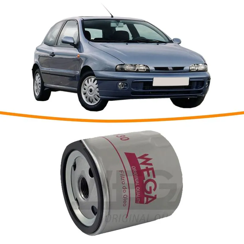Filtro Oleo Fiat Brava 1.8 16V 1995 a 2003