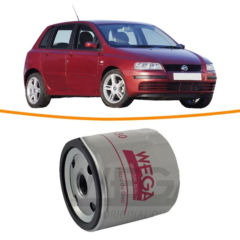 Filtro Oleo Fiat Stilo 1.8 8V 2003 a 2006