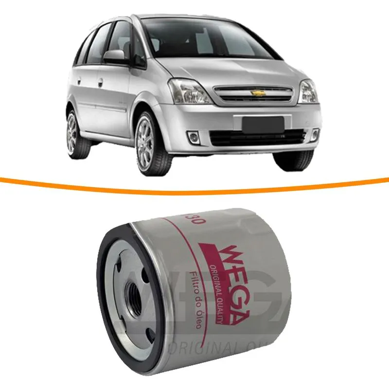 Filtro Oleo Chevrolet Meriva 1.4 8V 2008 a 2012