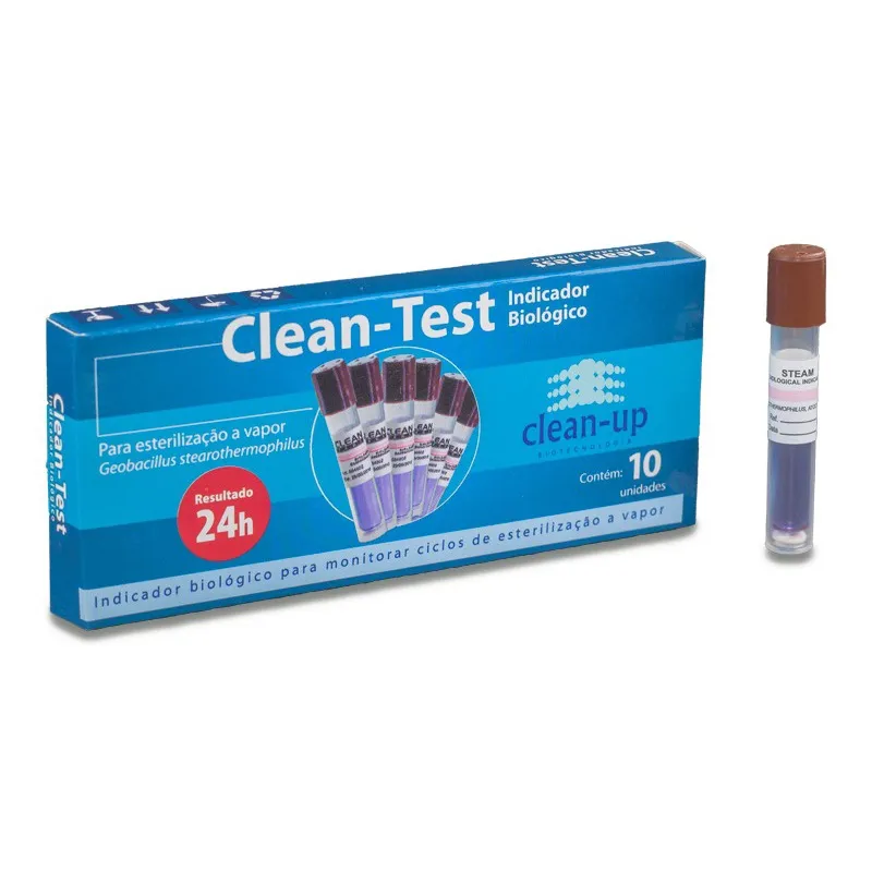 Indicador biológico clean test C/10