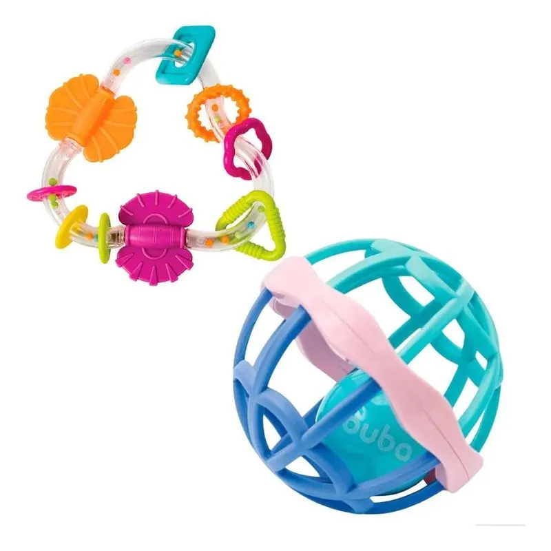Brinquedo Bola Para Bebê Chocalho Educativo Didático